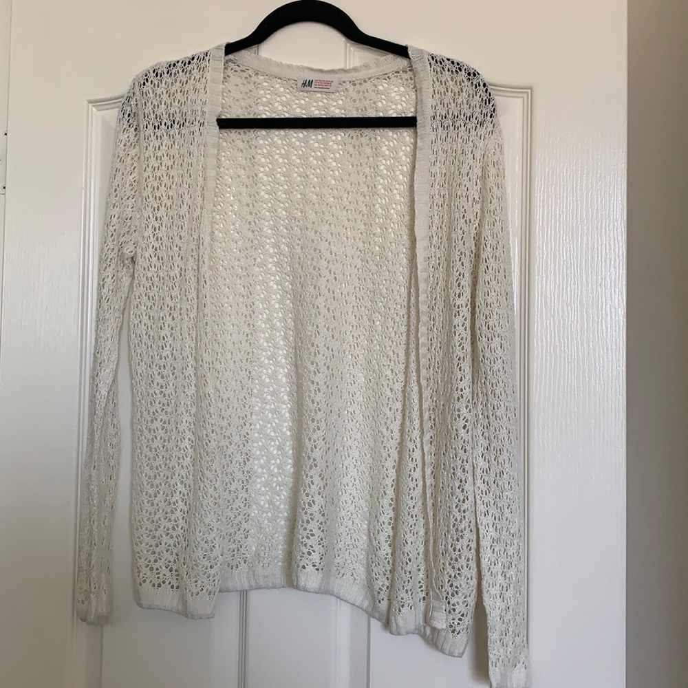 H&M cardigan! comfy and cute!